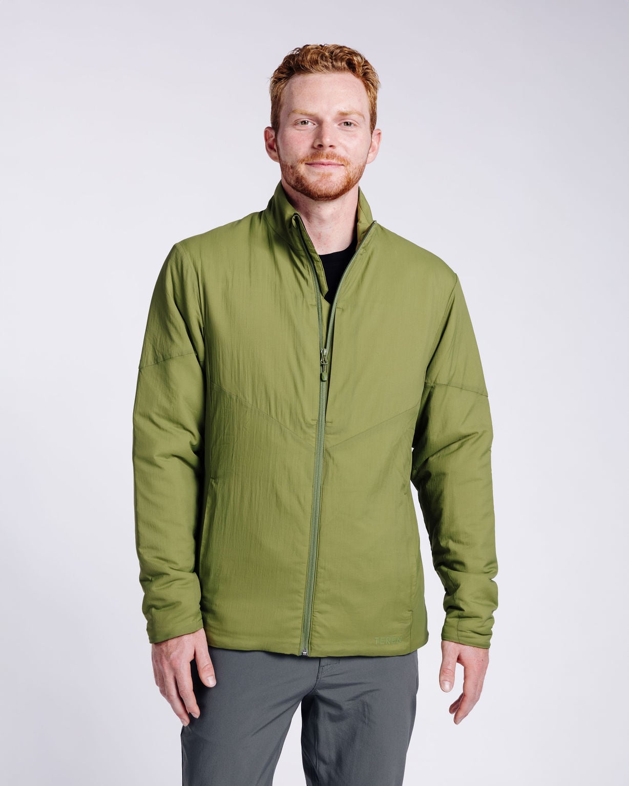 Logan: 6'1, 187 lbs wearing size large.