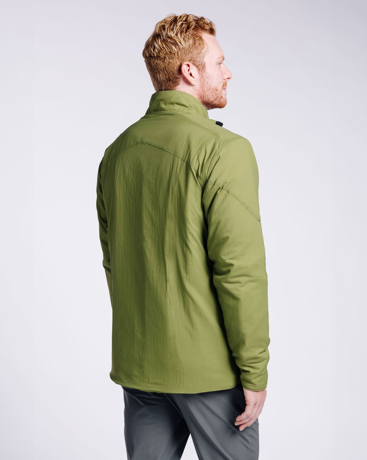 Logan: 6'1, 187 lbs wearing size large.