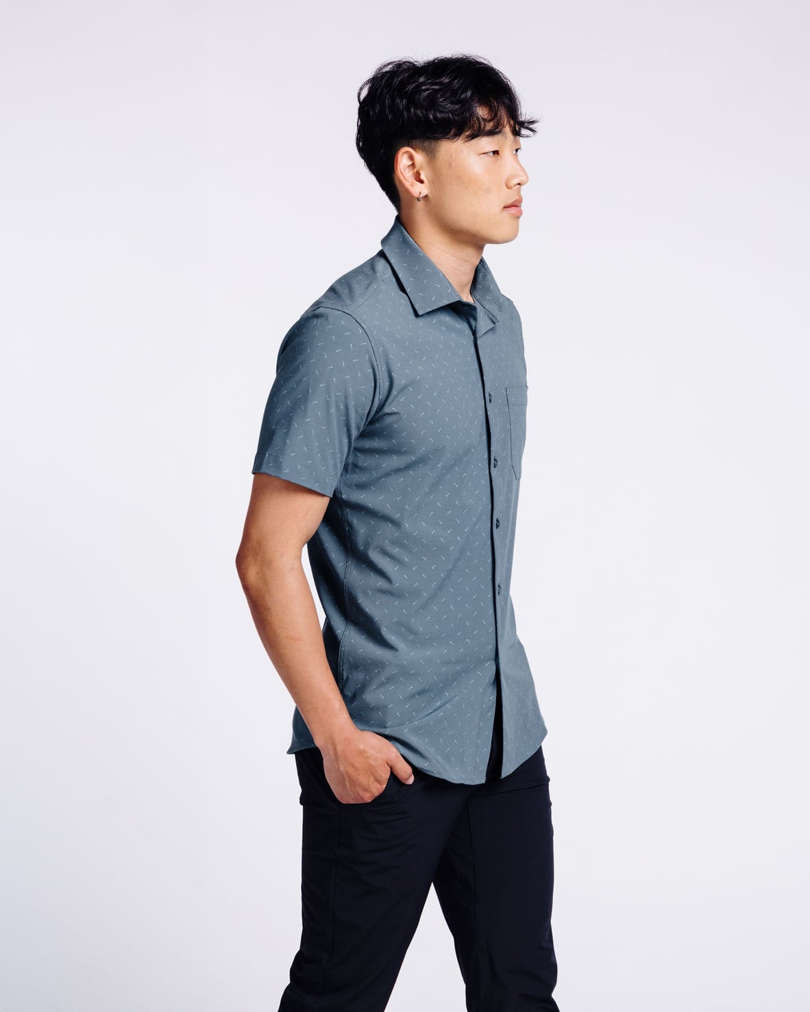 Minjae: 5'10, 160 lbs wearing size small.