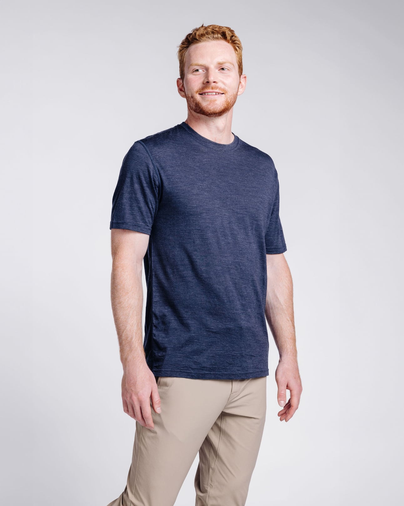 Logan: 6’1, 187 lbs wearing size large.