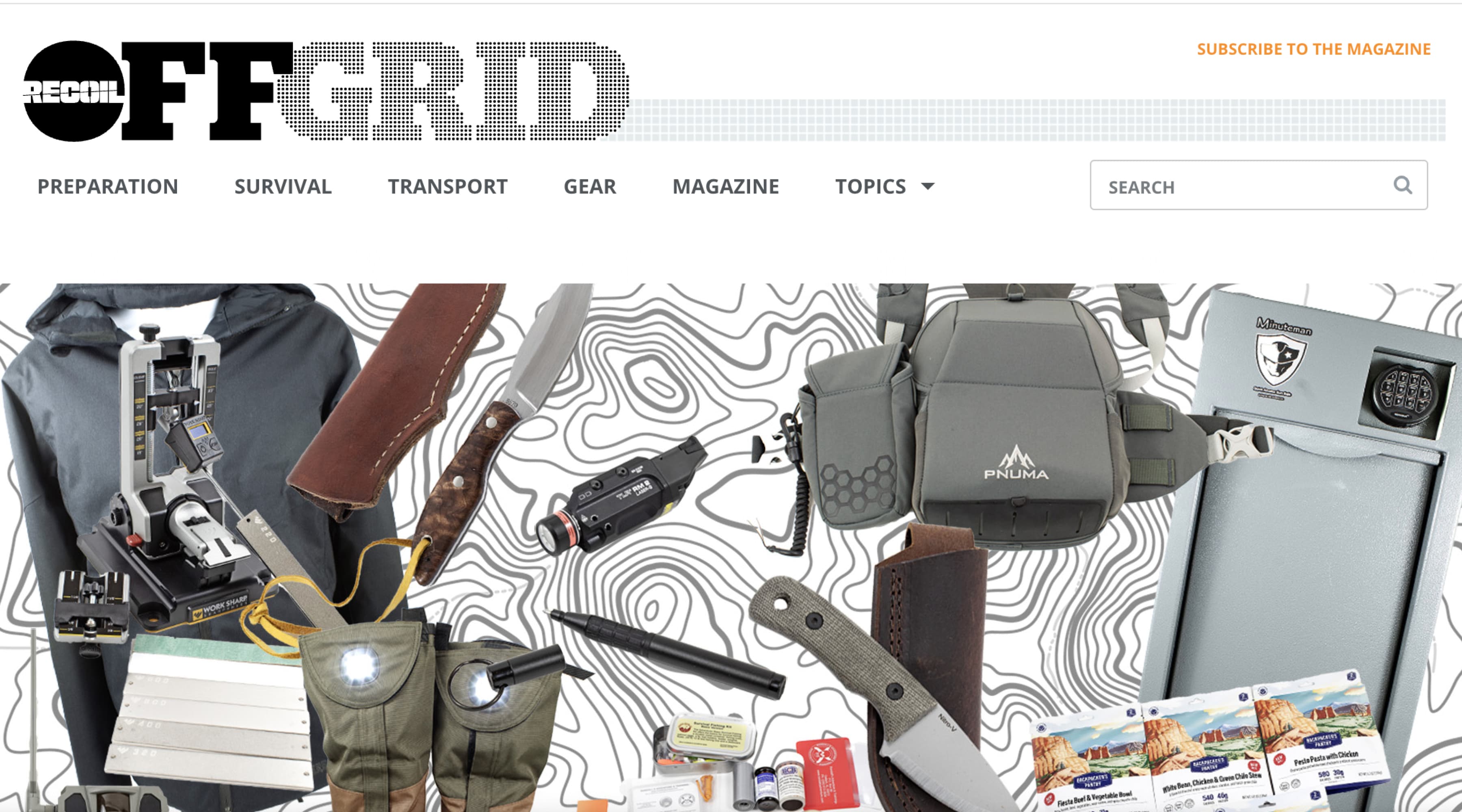 Off Grid: New Survival Gear