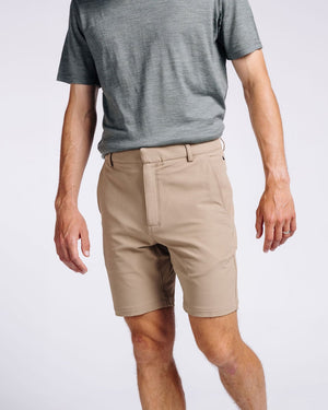 Khaki / Men's 29/30 / 7-inch